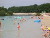 het strand bij dankern-meer | recreatiepark Schloss Dankern